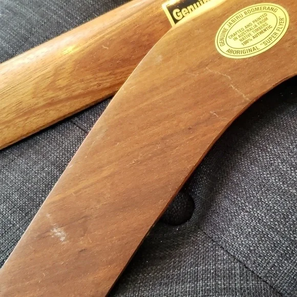 ABORIGINAL BOOMERANG - Picture 6 of 7